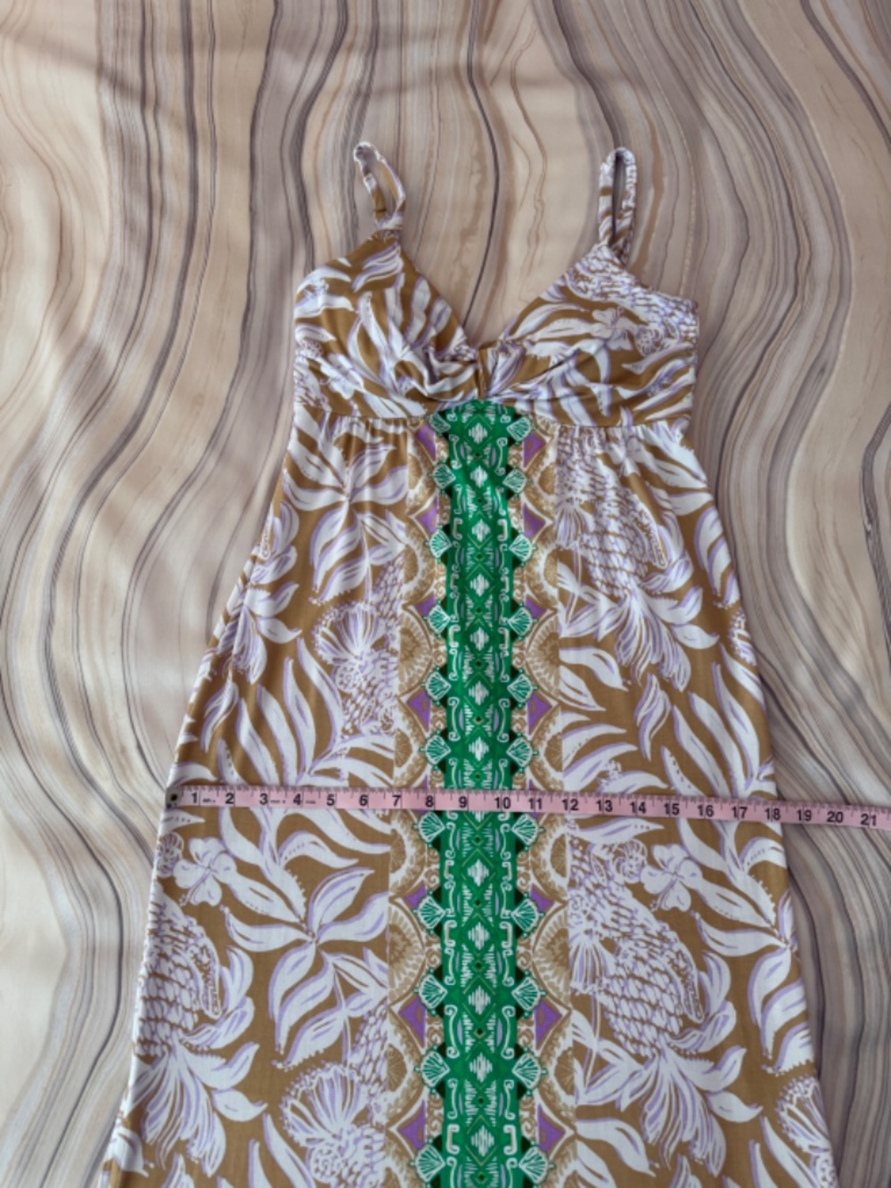 NEW! Lilly Pulitzer Floralie Maxi Dress Multi Bon Vivants Print Size 0 - $228 - Picture 13 of 16